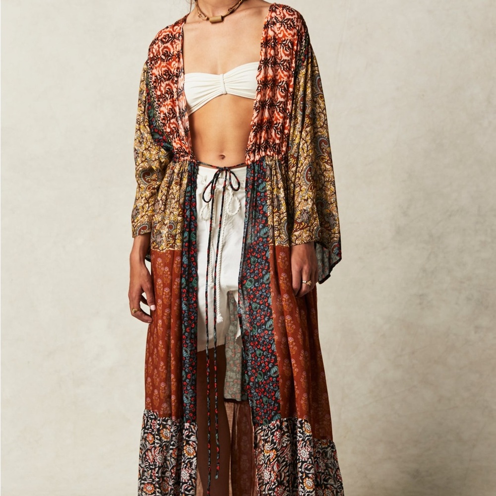 Free People Multicolor Maxi Dress/Komono